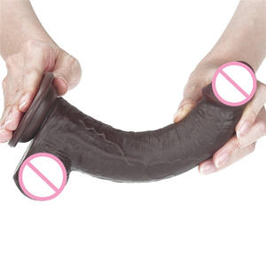 <span class=keywords><strong>9</strong></span> <span class=keywords><strong>Inch</strong></span> Levensechte Kunstmatige Penis Met Sterke Zuignap Dubbele Laag Zachte Siliconen Realistische <span class=keywords><strong>Dildo</strong></span> 'S Voor Vrouwen - Product Image 5