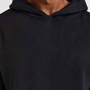 Sudadera con Capucha Unisex Otoño Invierno, 450GSM, Algodón Grueso, Logotipo Personalizado, Patrón Sólido, Bordado 3D, Sudadera Larga con Capucha - Product Image 2