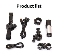 Hot Selling Fahrrad Sport Action Kamera HD 4K 1080P Anti-Shake Wasserdichter Körper DVR Taschenlampe Helm für die Jagd WiFi