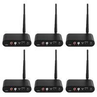 Système d'émetteurs sans fil UHF 3 canaux pour Silent Disco, émetteur de casque Silent Disco T80