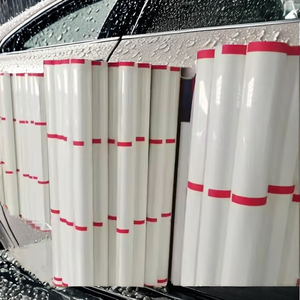 Film de protection de peinture automobile en aluminium brillant, imperméable, résistant à la chaleur, anti-rayures, auto-cicatrisant, ruban de masquage thermofusible - Product Image 2
