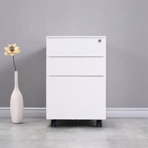 Modern Custom Metal <b>Filing</b> Cabinet with 3 Drawers High Quality Home Office <b>Storage</b> Steel - Product Image 6