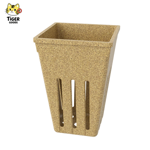 Maceta Cuadrada TGYW Pioneera Eco Fiber <span class=keywords><strong>de</strong></span> 5.2cm para Plántulas, Maceta <span class=keywords><strong>de</strong></span> Vivero para Plantas <span class=keywords><strong>de</strong></span> Interior y Exterior, Biodegradable - Product Image 1
