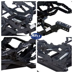 Mecanismo reclinable de balancín individual Manual de relajación perezosa RMT, mecanismo de silla giratoria reclinable para Sillón de masaje, sillón reclinable Manual - Product Image 3