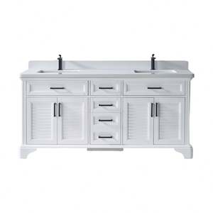 Polished Freestanding Bathroom Vanity Sink Combo Bathroom Cabinet Rectangle Bathroom Vanity - Product Image 6