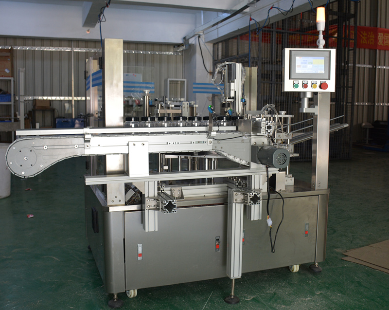 Vertical Carton Opening and Closing Machine Automatic Small Folding Box Erector Machine with Safety Guard