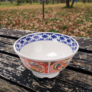 Bol rond réutilisable en mélamine, 7.2 pouces, imprimé de fleurs, résistant à la <span class=keywords><strong>casse</strong></span>, 1 pièce - Product Image 4