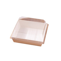 Boîte à sandwichs personnalisée, boîte à gâteaux gonflables, rouleau suisse, boîtes Blister Kraft avec couvercle