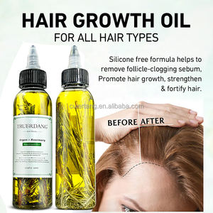 Olio per Massaggio del Cuoio Capelluto con Biotina ed Erbe Naturali per la Crescita dei Capelli, Olio di Rosmarino Biologico per Ricrescita, Marchio Privato - Product Image 3