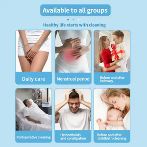 Nuevo diseño de pulverizador eléctrico portátil recargable, plegable, para viajes, bidé portátil para la higiene personal. - Product Image 4