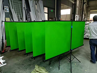Écran de projection sur trépied de 120 pouces avec conception murale, utilisation portable en extérieur, 16:9 pour le cinéma maison, la salle de réunion scolaire