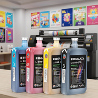 GOOSAM 1 litre six couleurs Galaxy encre eco solvant pour Epson I3200 DX4 DX5 DX6 DX7 DX11 TFP XP600 4720 TX800 Tête d'impression