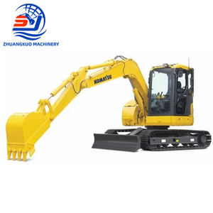 Excavatrice à moteur Cummins d'occasion de 7,8 tonnes, machine d'origine japonaise Komatsu Pc78us, excavatrice multifonctionnelle à chenilles à vendre - Product Image 1