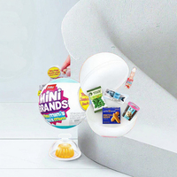 Ensemble de mini-réfrigérateurs pour jeu d'imitation, cuisine, aliments factices, cadeaux pour enfants, fête d'anniversaire, boules gourmandes miniatures, jouets tendance, boîte surprise