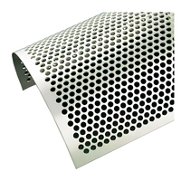 Acier inoxydable/tôle galvanisée Concave-convexe Plaque antidérapante perforée Marches d'escalier