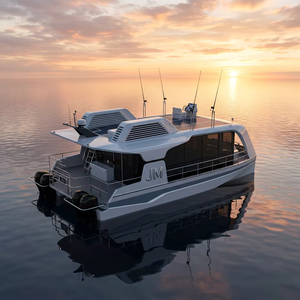 Bateau de passagers de luxe personnalisé en fibre de verre, <span class=keywords><strong>taxi</strong></span> fluvial, ferry de tourisme à vendre - Product Image 2