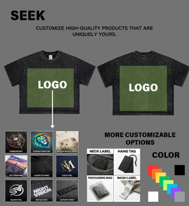 T-shirt court et ample 345 GSM 100 % coton pour <span class=keywords><strong>homme</strong></span>, épaules tombantes, <span class=keywords><strong>noir</strong></span> délavé, coupe large, imprimé léopard, logo personnalisé, streetwear, taille S - Product Image 2