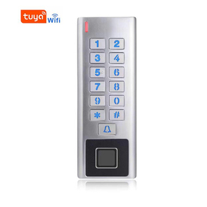 Standalone Fingerprint &amp; RFID <strong>Card</strong> <strong>Reader</strong> for Door <strong>Access</strong> <strong>Control</strong> Waterproof Metal Keypad 13.56MHz Frequency Wiegand Interface - Product Image 2