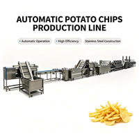 Ligne de production professionnelle de chips et de frites de patate douce avec système de refroidissement et de congélation pour usage industriel