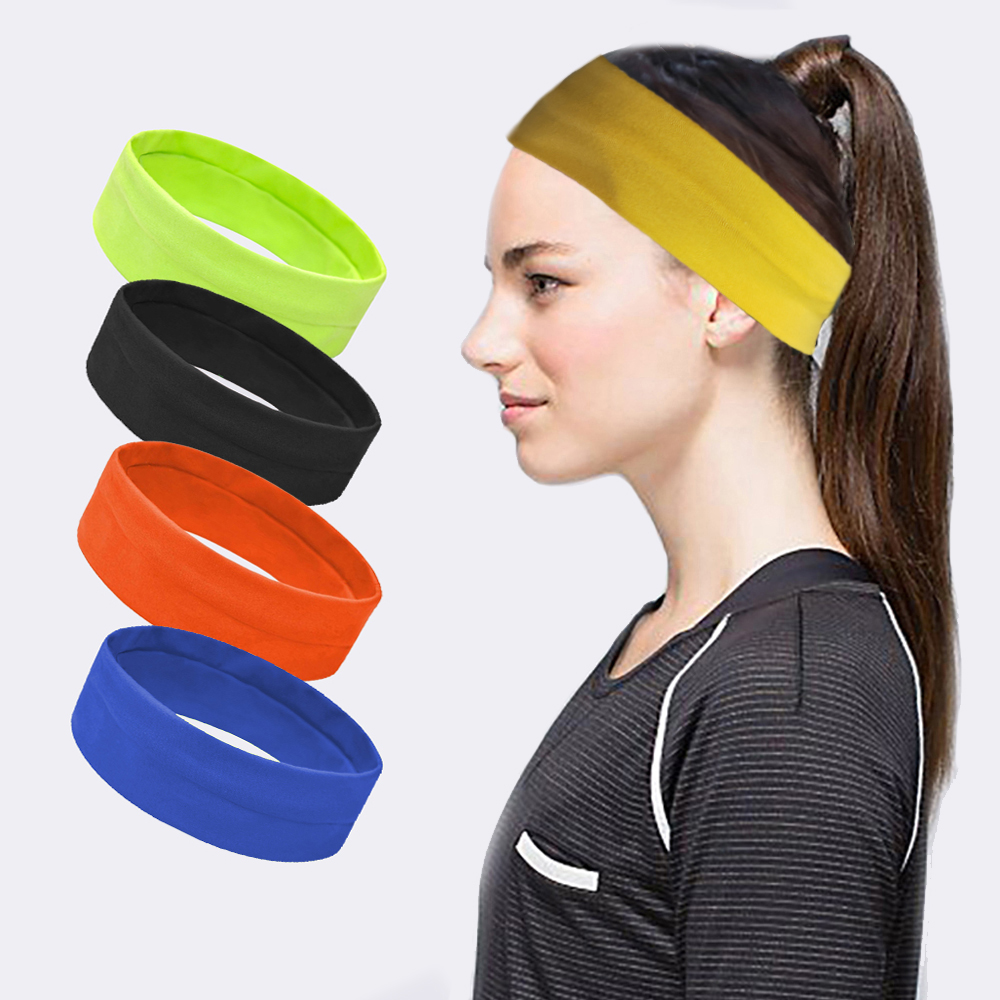 Оптовая продажа, популярная Высококачественная спортивная повязка на голову для тренировок, Женская повязка на голову для йоги