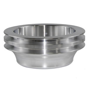 <span class=keywords><strong>Poulie</strong></span> de <span class=keywords><strong>vilebrequin</strong></span> en aluminium adaptée aux moteurs Small Block Chevy 2 Groove LWP Long Water Pump pour <span class=keywords><strong>vilebrequin</strong></span> 350 - Product Image 2