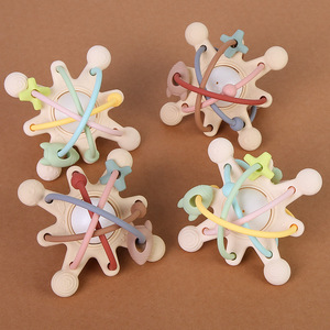 Coan Manhattan Ball Jouet de dentition en silicone pour bébés de 0 à 24 mois - Product Image 3