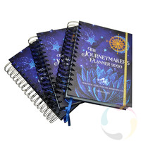 Agenda 2025 en gros, carnet de planification, impression personnalisée, pages couleur, reliure spirale, liste de contrôle quotidienne, agenda à succès
