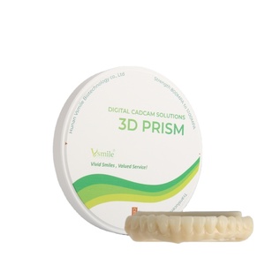 Bloc de zircone dentaire multicouche Vsmile HappyZir 3D pour restauration de dents, glaçure de sintering, certifié CE 5 - Product Image 1