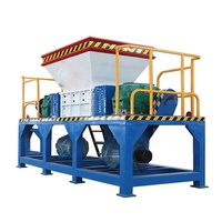 Broyeur de métaux à double arbre, machine de déchiquetage de carrosseries de voitures usagées, broyeur de pneus en métal