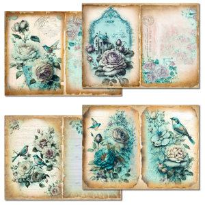 JAI IMAN 16 fogli A5 carta decorativa fai da te Vintage carta Junk Journal per Scrapbooking forniture di artigianato artistico - Product Image 5