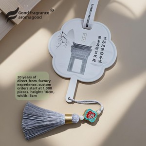 แผ่นหอมปรับอากาศในรถยนต์ <span class=keywords><strong>กลิ่น</strong></span>หอมสร้างสรรค์  กระดาษหอมแบบกำหนดเอง  จี้หอมปรับอากาศ  กำจัดกลิ่น  ดูแลความงามส่วนบุคคล - Product Image 3