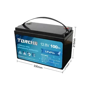 Opslag Energie Lifepo4 Batterij 12V 12.8V 10ah 20ah 30ah 50ah 100ah 200ah Diepe Levensduur Lithium Vervanging Lood-Zuur Batterij