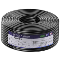 Cable de Distribución de Energía Industrial con Conductor de Cobre Desnudo Trenzado y Aislamiento de PVC, 2 Hilos, 2x0.75, 2x1.5, 2x2.5, 2x4.0, 2x6.0