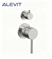 Robinet mitigeur encastré OEM mural pour salle de bain, mitigeur de douche en acier inoxydable 304 avec certification Watermark