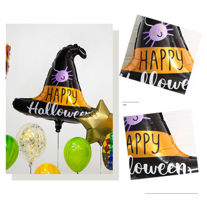 Decorazione del Layout della scena del Festival fantasma transfrontaliero del palloncino a forma di strega della zucca di Halloween 2025 per feste nuove forniture per feste - Product Image 6