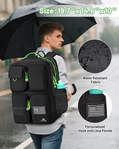 Zaino per Computer personalizzato pesante da 17 pollici zaino per <span class=keywords><strong>Laptop</strong></span> da viaggio portatile con tasche Multiple - Product Image 4