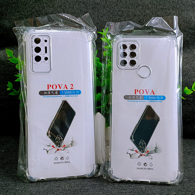 Clear Transparent Shockproof Soft TPU Phone Case Fundas Cover for Tecno Spark 8C 10 Pro Spark GO 2023