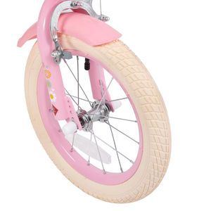 Vélo pour enfants JOYSTAR Little Daisy de <span class=keywords><strong>16</strong></span> <span class=keywords><strong>pouces</strong></span> pour filles de 4, 5, 6, 7 ans avec roues d'apprentissage et frein à main, vélo de princesse pour enfants de <span class=keywords><strong>16</strong></span> <span class=keywords><strong>pouces</strong></span> - Product Image 5
