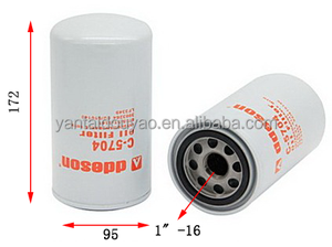 Supermacy gran oferta filtro de aceite de excavadora 65,05510-5028A piezas de repuesto de alta calidad filtro de aceite 65,05510-5028 471-00093 - Product Image 2