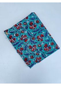 Hermosa Tela de Algodón India Hecha a Mano con Estampado Floral de Alta Calidad para Vestidos de Niñas, Camisas, Trajes, Ropa de Niños y Sofás - Product Image 5