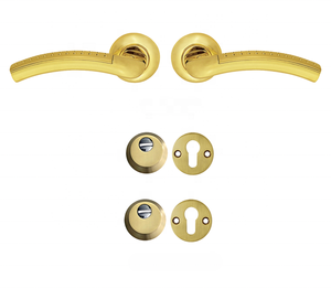 Serrure à cylindre à clé à double panneton standard, boîtier <span class=keywords><strong>de</strong></span> haute qualité en alliage <span class=keywords><strong>de</strong></span> <span class=keywords><strong>zinc</strong></span> italien, serrure <span class=keywords><strong>de</strong></span> porte en acier - Product Image 2