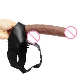 Silikon Strap-on Dildo Harness Höschen für Frauen Lesben, tragbare realistische gefälschte <span class=keywords><strong>Penis</strong></span> mit Unterwäsche, Sexspielzeug für Erwachsene für Paare - Product Image 3