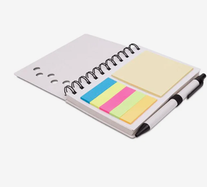 Cuaderno Ecológico con Diseño de Cartón de Leche, Personalizado con Logotipo, con Notas Adhesivas y Bolígrafo, Regalo Promocional al por Mayor - Product Image 3