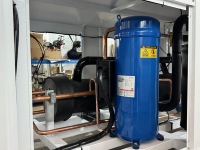 Refroidisseur d'eau industriel automatique à recirculation de 20 CV refroidi par air avec contrôle de haute précision et caractéristiques écologiques