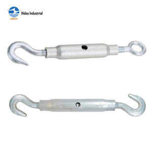 Tendeur tubulaire DIN1478 œil-œil en acier sans soudure haute résistance, extrémités de tuyau contractées, galvanisé à chaud (HDG) ou zingué (EG), pour rigging robuste - Product Image 4