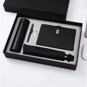 ชุดของขวัญโน้ตบุ๊กระดับไฮเอนด์ พร้อม USB 16G ขวดน้ำ 500 มล. ร่ม สมุดโน้ต A5 ปรับแต่งโลโก้ได้ หนัง PU เย็บด้าย มีสินค้าพร้อมส่ง - Product Image 2