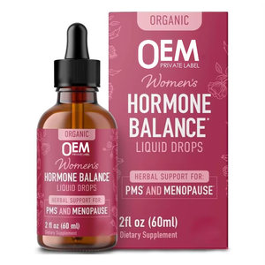 Suplemen Adenium suplemen cair tetes hormon hitam Cohosh Stinging daun chaseberry untuk PMS pereda Suplemen Herbal - Product Image 1