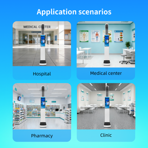 Máquina de Medición de Peso y Altura Ultrasónica Médica con Pantalla de <span class=keywords><strong>19</strong></span>.0 Pulgadas, Personalizable OEM/ODM para Centros de Salud - Product Image 5