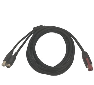 Câble USB vers Hosiden USB B 24V, charge rapide 5A, cuivre pur avec gaine en PVC, blindage tressé, 2M, pour utilisation informatique - Product Image 1