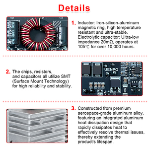 Fabrieksgecustomizeerde 5V 6V <span class=keywords><strong>12V</strong></span> 13.8V 19V <span class=keywords><strong>24V</strong></span> 28V 36V 48V 60V 72V 80V 84V 90V <span class=keywords><strong>100V</strong></span> 120V DC-DC step-down converter - Product Image 4